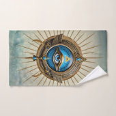 Symbool van het Egyptische alziende oog, Bad Handdoek (Handdoek)
