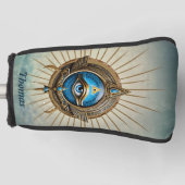 Symbool van het Egyptische alziende oog, Golfheadcover (Voorkant)