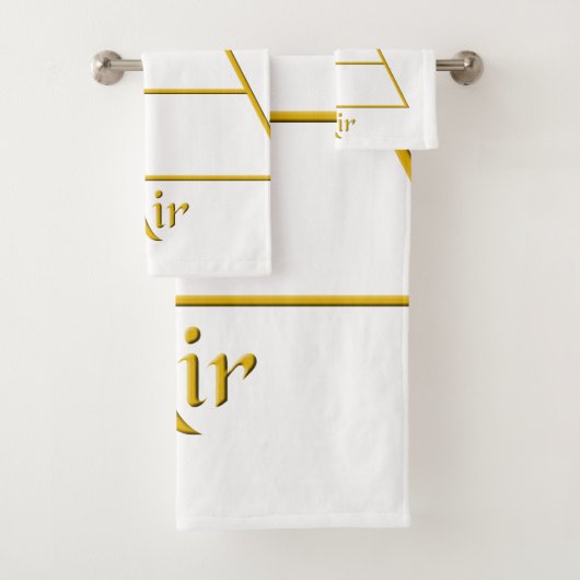 Symbool van het gevalde pagan-luchtelement bad handdoek (Insitu)