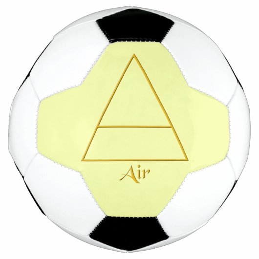 Symbool van het gevalde pagan-luchtelement voetbal (Voorkant)