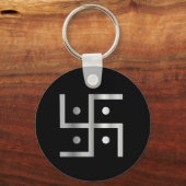 Symbool van het hindoes sleutelhanger (Voorkant)