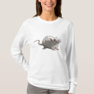Symbool van het jaar 2020, rat, dier, muis t-shirt