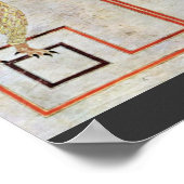 Symbool van het merk St. Mark (Lion) van Meister D Poster (Hoek)