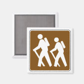 Symbool van het trekgebied magneet (Voorkant / Achterkant)