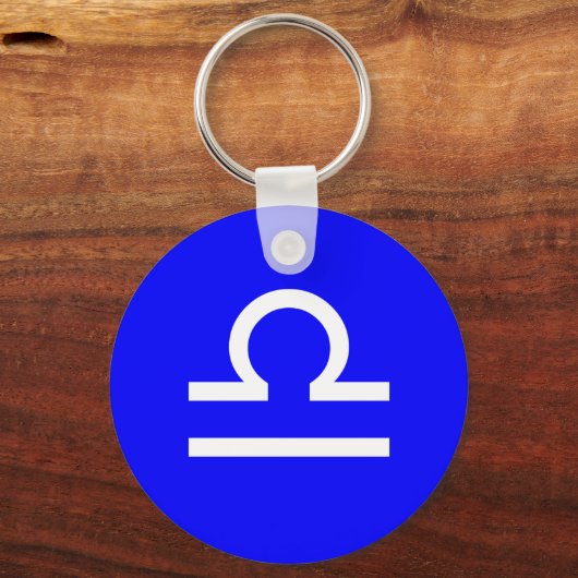 Symbool van het Weegblad Sleutelhanger (Voorkant)