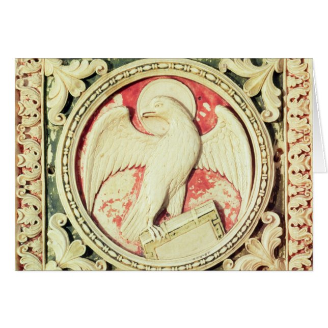 Symbool van John de Evangelist (Voorkant Horizontaal)