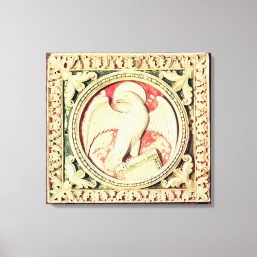 Symbool van John de Evangelist Canvas Afdruk (Voorkant)