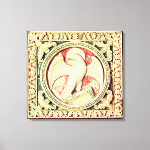 Symbool van John de Evangelist Canvas Afdruk