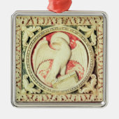 Symbool van John de Evangelist Metalen Ornament (Voorkant)
