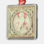 Symbool van John de Evangelist Metalen Ornament (Links)