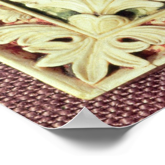 Symbool van John de Evangelist Poster (Hoek)