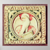 Symbool van John de Evangelist Poster (Voorkant)