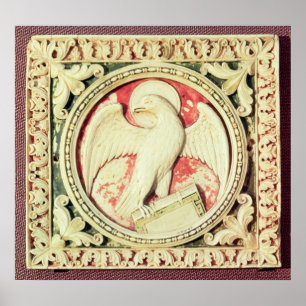 Symbool van John de Evangelist Poster
