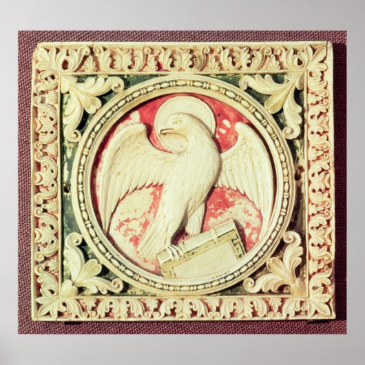 Symbool van John de Evangelist Poster (Voorkant)