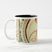 Symbool van John de Evangelist Tweekleurige Koffiemok (Links)