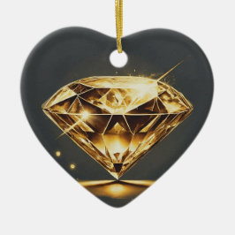 Symbool van liefde en vreugde keramisch ornament