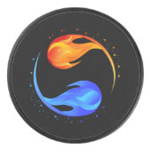 Symbool van Liefde- Hockey Puck (Voorkant)