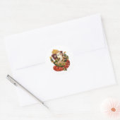 SYMBOOL VAN LIEFDE RONDE STICKER (Envelop)