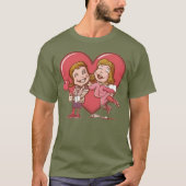 Symbool van Liefde T-shirt (Voorkant)