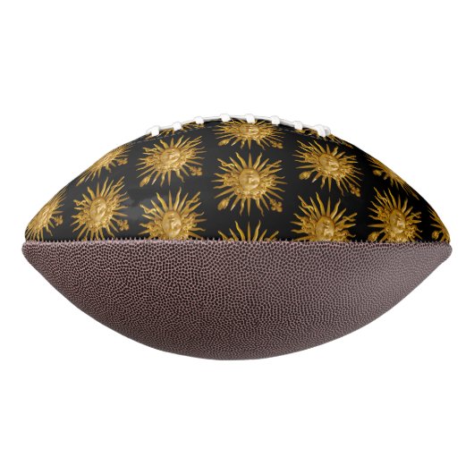 Symbool van Louis XIV de Sun King American Football (Gedraaid 90)
