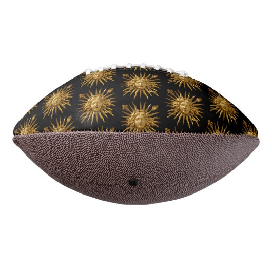 Symbool van Louis XIV de Sun King American Football (Gedraaid 270)