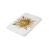 Symbool van Louis XIV de Sun King Badmat (Gekanteld)