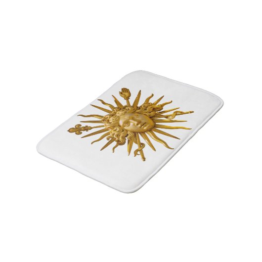 Symbool van Louis XIV de Sun King Badmat (Gekanteld)