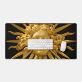 Symbool van Louis XIV de Sun King Bureaumat (Keyboard & Muis)