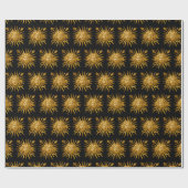 Symbool van Louis XIV de Sun King Cadeaupapier (Vlak)