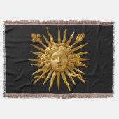 Symbool van Louis XIV de Sun King Deken (Voorkant)