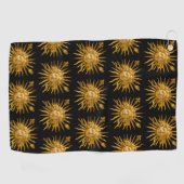 Symbool van Louis XIV de Sun King Golfhanddoek (Horizontaal)
