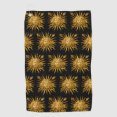 Symbool van Louis XIV de Sun King Golfhanddoek (Voorkant)