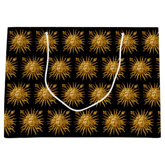 Symbool van Louis XIV de Sun King Groot Cadeauzakje (Voorkant)