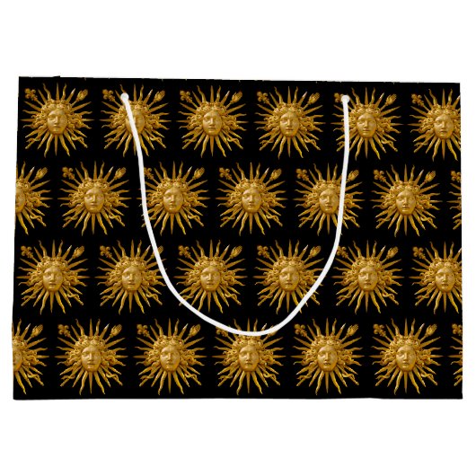 Symbool van Louis XIV de Sun King Groot Cadeauzakje (Achterkant)