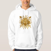 Symbool van Louis XIV de Sun King Hoodie (Voorkant)