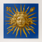 Symbool van Louis XIV de Sun King Legpuzzel (Verticaal)