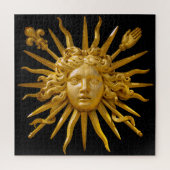 Symbool van Louis XIV de Sun King Legpuzzel (Verticaal)