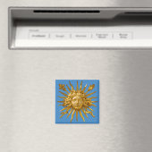 Symbool van Louis XIV de Sun King Magneet (Insitu (Vaatwasser))