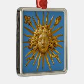 Symbool van Louis XIV de Sun King Metalen Ornament (Rechts)
