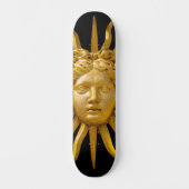 Symbool van Louis XIV de Sun King Persoonlijk Skateboard (Voorkant)