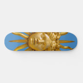 Symbool van Louis XIV de Sun King Persoonlijk Skateboard (Horizontaal)