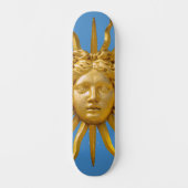 Symbool van Louis XIV de Sun King Persoonlijk Skateboard (Voorkant)