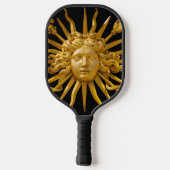 Symbool van Louis XIV de Sun King Pickleball Paddle (Achterkant)