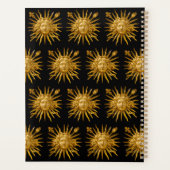 Symbool van Louis XIV de Sun King Planner (Achterkant)
