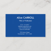 Symbool van Louis XIV de Sun King - QR-code Visitekaartje (Achterkant)