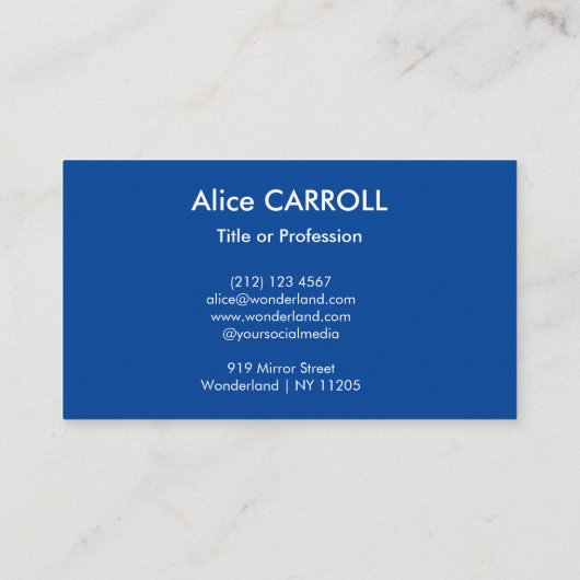 Symbool van Louis XIV de Sun King - QR-code Visitekaartje (Achterkant)