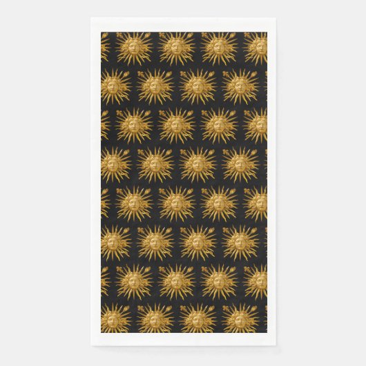 Symbool van Louis XIV de Sun King Servet (Voorkant)