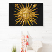 Symbool van Louis XIV de Sun King Spandoek (Insitu)