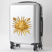 Symbool van Louis XIV de Sun King Sticker (Koffer)