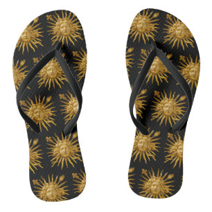 Symbool van Louis XIV de Sun King Teenslippers